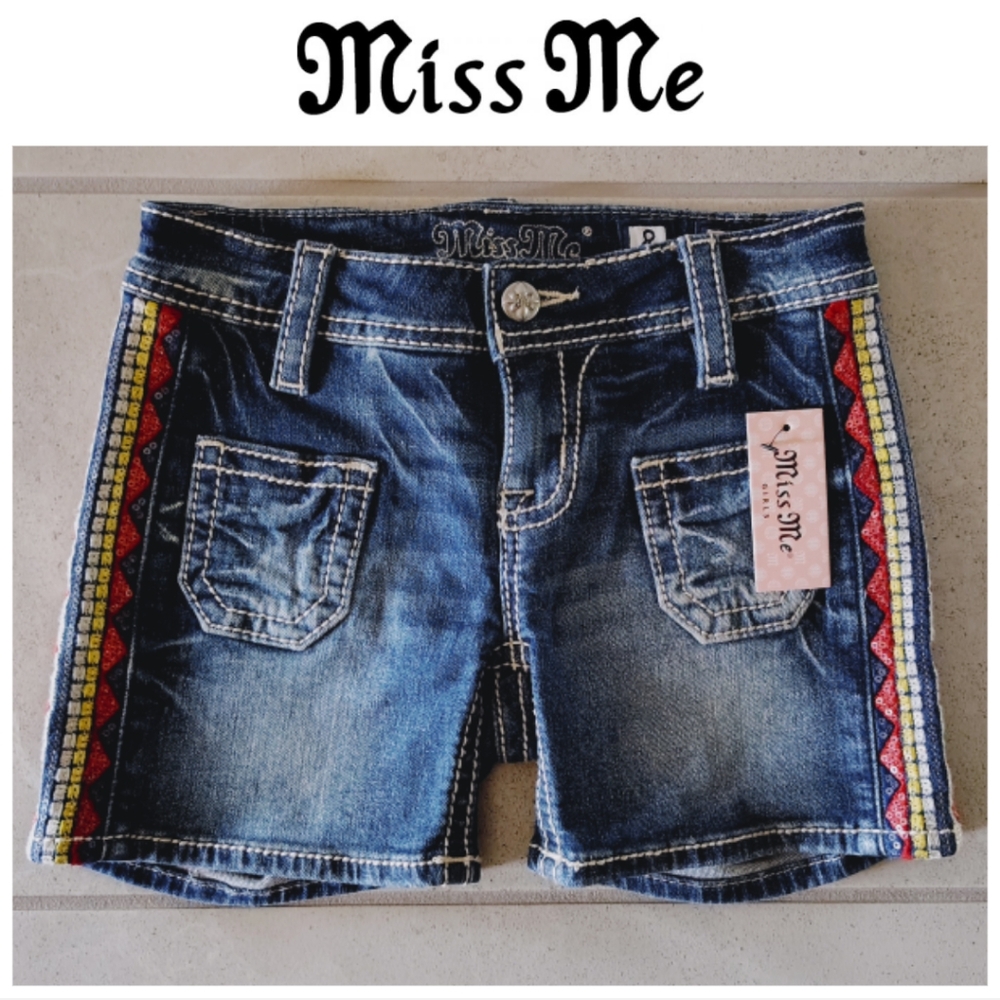 NEW Miss Me Mid-Shorts